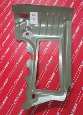 Przedłużenie prawego zewnętrznego panelu Tesli 1109300-SC-A Żelazo 0.35KG