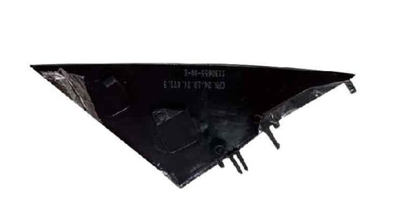 Osłona prawego słupka A Tesla Model 3 2017-2023, tworzywo ABS, czarny