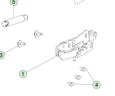 Tesla Model 3 2021 lewy zawias bagażnika 1551482-00-H OEM Fit