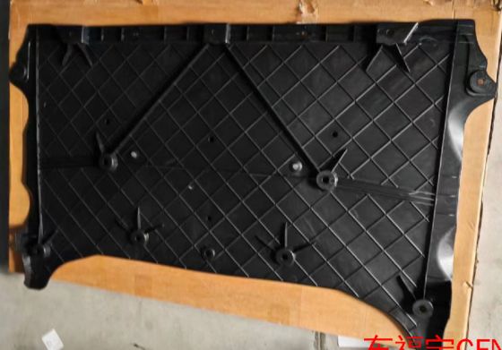 Czarna przednia tarcza lotnicza dla Tesla Model S/X 2021 ABS Plastic