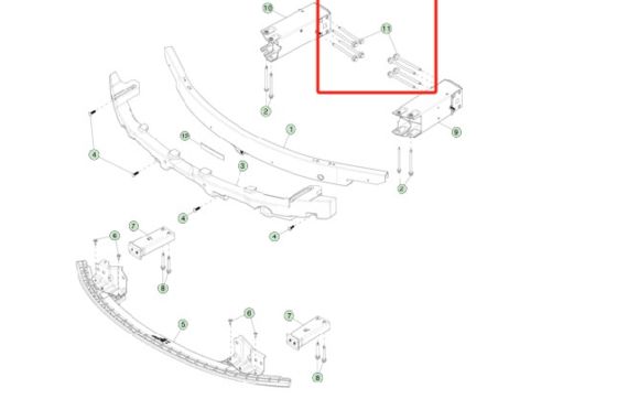 M10-1.5X157 Bolt HF dla Tesli Model 3/Y - 1120775-00-A