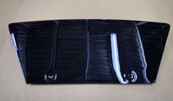 Osłona haka holowniczego tylnego zderzaka Tesla Model S 52x25x6cm Tworzywo ABS