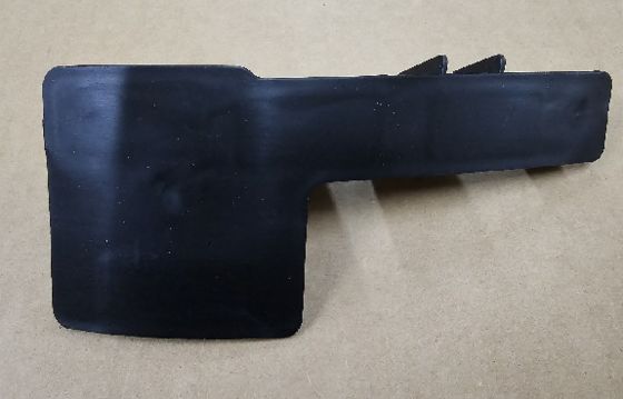 Tesla Model X 2021 Lewy uchwyt światła mgłowego 18x9x5cm Czarny ABS