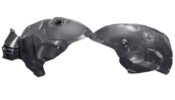 Tesla Model 3 2023+ Przednia lewa osłona nadkola 170x80x35mm Czarny plastik