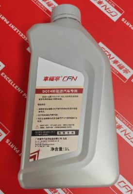 DOT4 Płyn hamulcowy (błyskawicznie żółty do niemal bezbarwnego, 1L) 1060099-00-A